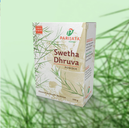 Shwetha Dhruva  Powder  -100 gms - Parijatha